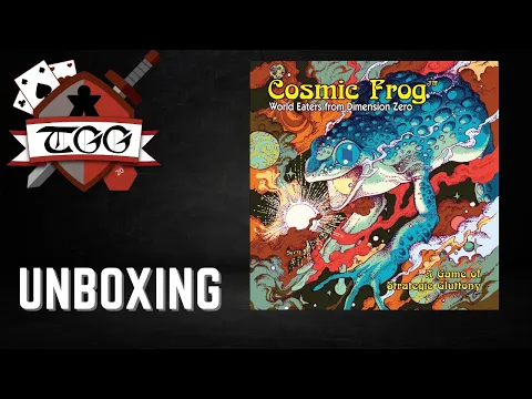 Cosmic Frog Board Game Unboxing