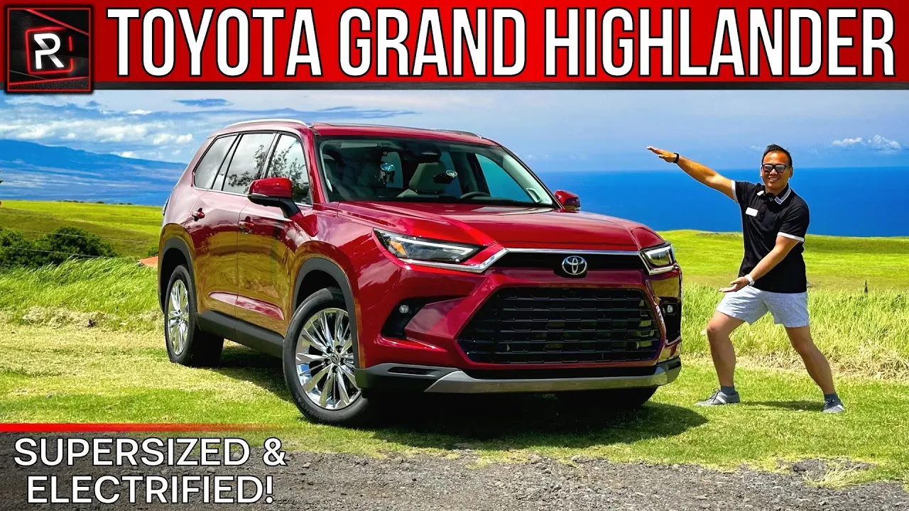The 2024 Toyota Grand Highlander Hybrid Is A Supersized Family Friendly Electrified SUV