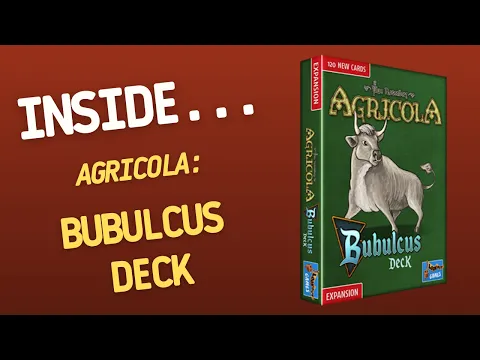 Inside...AGRICOLA: Bubulcus Deck Board Game Expansion (4K)