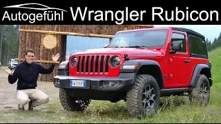 Jeep Wrangler Rubicon JL offroad FULL REVIEW vs Jeep Gladiator Rubicon - Autogefühl