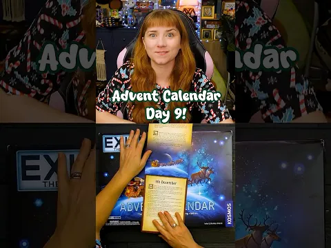 Avoiding Meteroids on Day 9 of the EXIT Advent Calendar! #boardgames