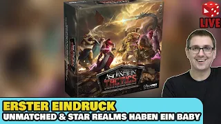 ASCENSION TACTICS - wenn Unmachted & Star Realms ein Baby hätten • Kurzer Überblick nach der Partie