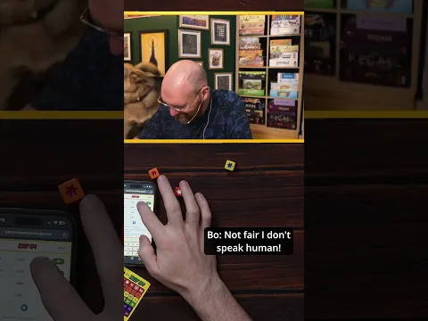 Dogs can join in #boardgames too! #tallyup #dogvideos