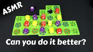 ASMR ORCHARD: A 9 card solitaire game - Board Game Playthrough (Whispering)