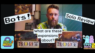 Root Board Game Bots and Solo Thoughts on Clockwork Expansions 1 & 2 - Hard 2 Master