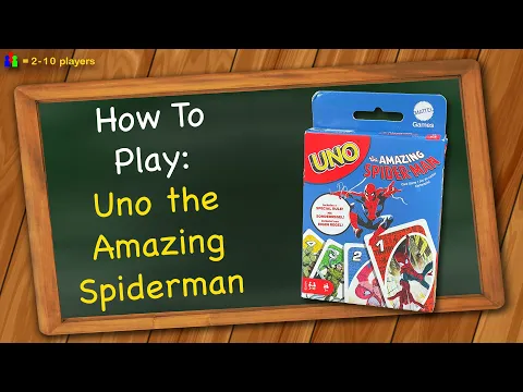 How to play Uno the Amazing Spiderman