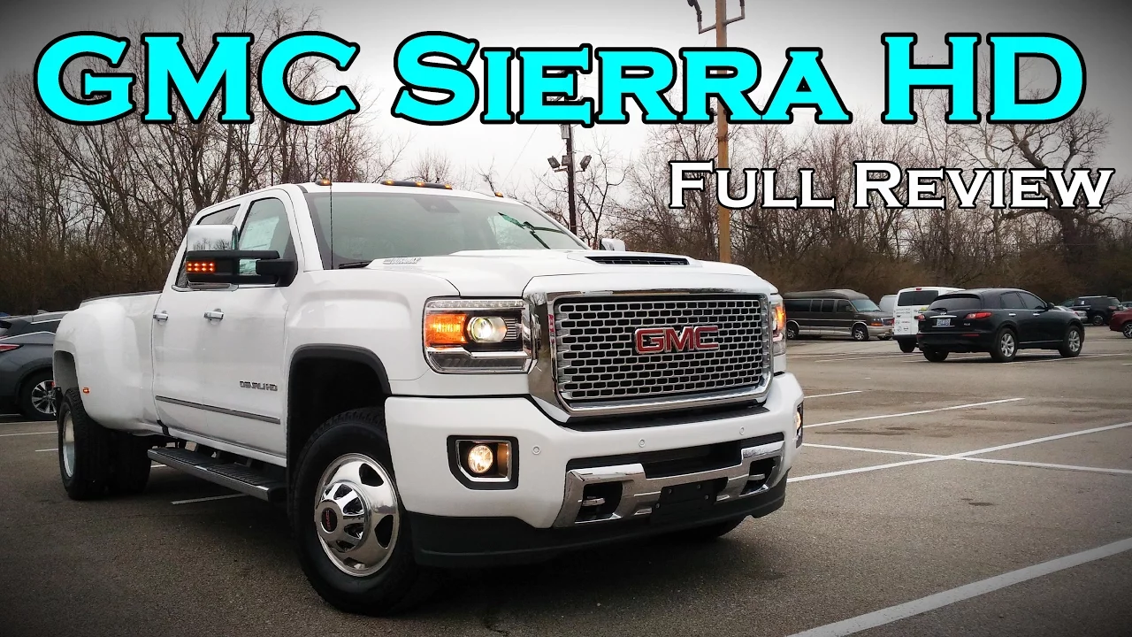 2017 GMC Sierra 2500HD / 3500HD: Full Review | SLE, SLT, Denali & Duramax Diesel