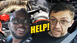 Big Turbo and His Driving Skills SCARED ME! // Nürburgring