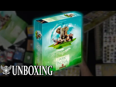 Ark Nova Unboxing - What's Inside the Award Winning Zoo Building Game?