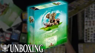 Ark Nova Unboxing - What's Inside the Award Winning Zoo Building Game?