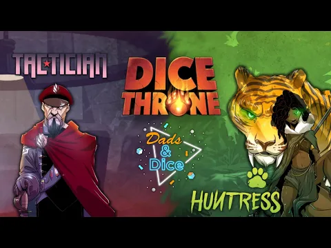 Dice Throne | Tactician vs. Huntress | Playthrough