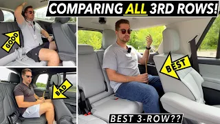 BEST 3-Row SUV's in America at EVERY Price Point! | What's the BEST 3rd Row??