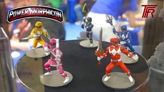 Power Rangers Heroes of the Grid Miniatures Display at Power Morphicon 2018 Kickstarter