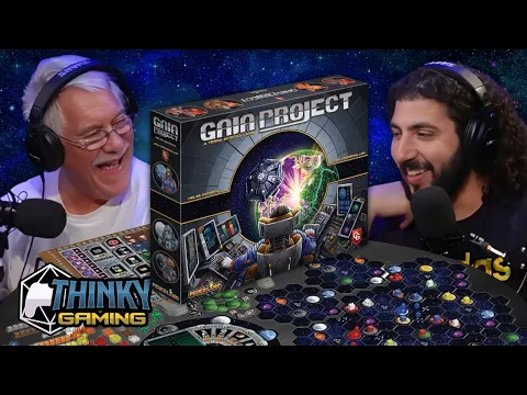 Gaia Project Board Game Playthrough | Terraform, Expand & Build Your Empire