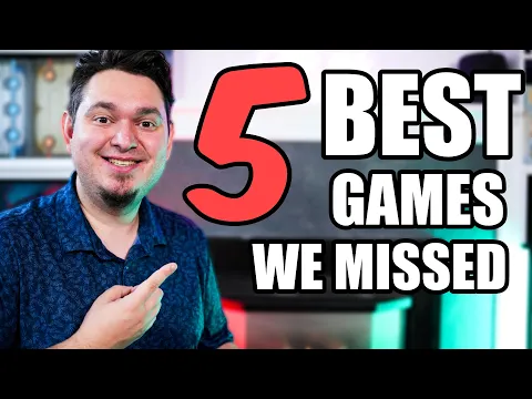 Top 5 New to Us Board Games