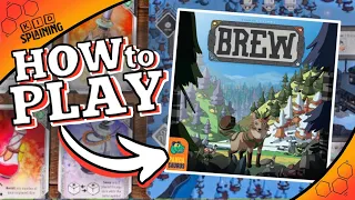 BREW How to Play | Learn to Play BREW from Pandasaurus | Family Friendly Boardgame Tutorial
