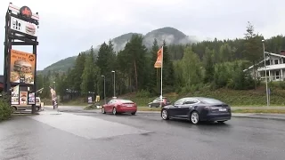 Range mode on P85D reduces consumption by 7 %