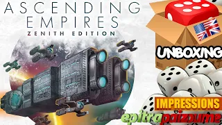 Ascending Empires Zenith Edition - Unboxing & Impressions (EN) by Epitrapaizoume