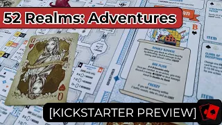 Kickstarter Preview | 52 Realms: Adventures
