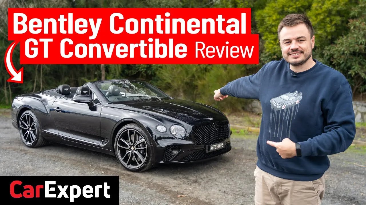 Bentley Continental GT Convertible W12 review: Rotating display explained!