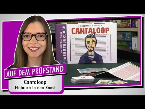 Spiel doch mal CANTALOOP - Einbruch in den Knast! - Brettspiel Rezension Meinung Test #370​