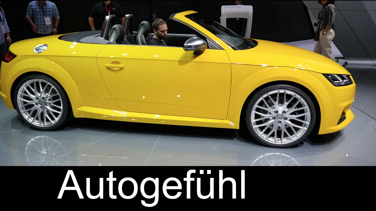 2015/2016 Audi TTS Roadster tour all-new Audi TT Cabriolet Premiere Paris - Autogefühl