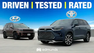 Hyundai Santa Fe vs. Toyota Grand Highlander: Which Is the Better Hybrid 3-Row SUV?