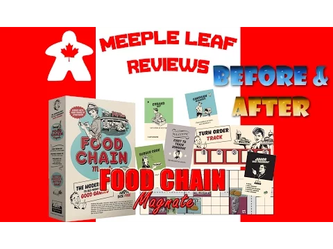 Meeple Leaf Reviews: Food Chain Magnate - Before & After