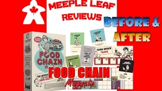 Meeple Leaf Reviews: Food Chain Magnate - Before & After