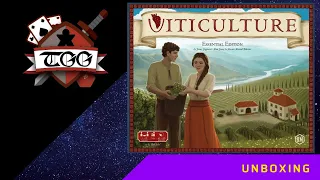 Viticulture Essential Edition Board Game Unboxing