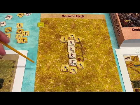 Horns of the Buffalo Rorke’s Drift scenario number 3 Quickly played thru