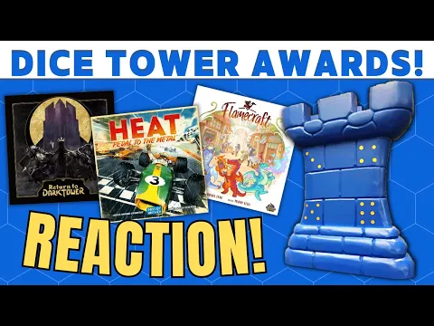 Dice Tower Awards - Recap & Reaction!