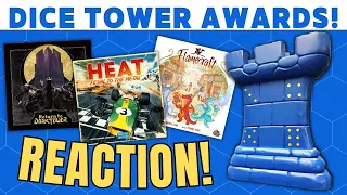 Dice Tower Awards - Recap & Reaction!