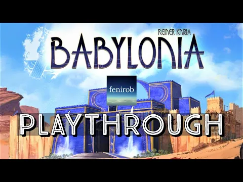 Babylonia Board Game I Playthrough