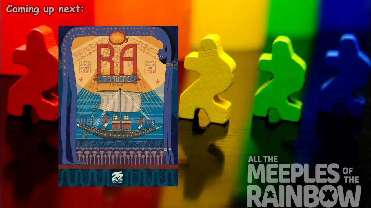 All the Games with Steph: Ra: Traders Expansion - Overview