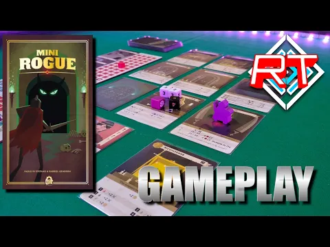 Mini Rogue gameplay #26 partita in solo gioco da tavolo italiano