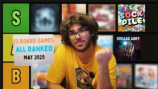 I Played 23 Board Games in May– Here’s How They Ranked (May 2025)