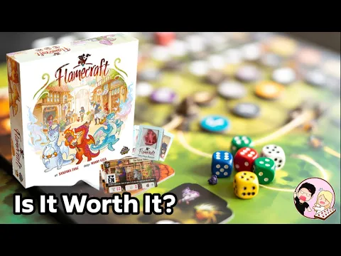 Flamecraft Review: More Dragons Than Game of Thrones I Board Game I Gaming With The Powers