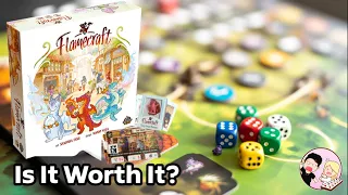 Flamecraft Review: More Dragons Than Game of Thrones I Board Game I Gaming With The Powers