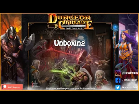 Canje Unboxes Dungeon Crusade: Book 1 - Genesis of Evil