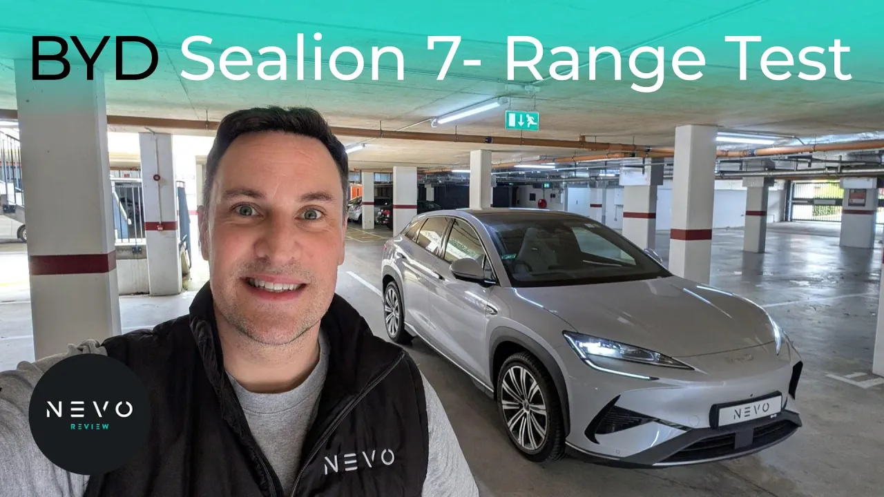 BYD Sealion 7 Range Test -  Coast to Coast