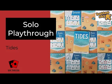 Solo Playthrough | Tides (PNP, Button Shy Games)