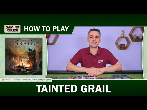 Tainted Grail - How to Play Tutorial video by Gaming Rules!
