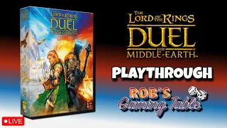 The Lord of the Rings - Duel for Middle-Earth Playthrough