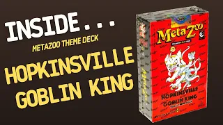 Inside…MetaZoo Cryptid Nation Tribal Theme Deck - Hopkinsville Goblin King (4K 60fps)