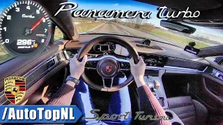 PORSCHE PANAMERA TURBO Sport Turismo - AUTOBAHN POV - by AutoTopNL