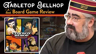 Cowboy Bebop Space Serenade Review, a highly thematic deck-builder from Japanime Games.