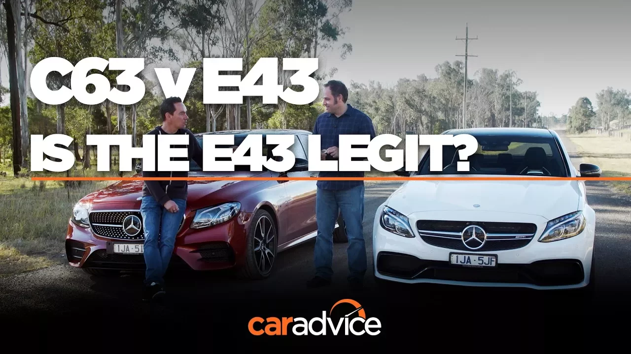 Mercedes-AMG C63 S v E43 comparison