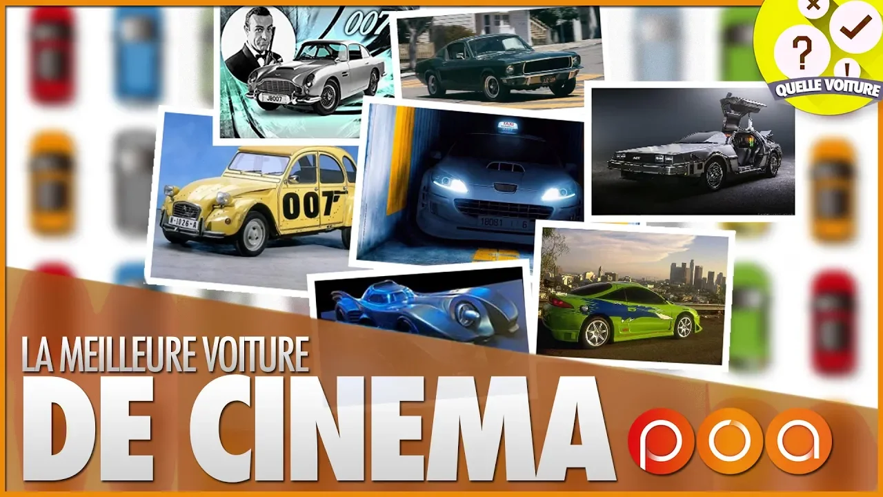QUELLE EST LA  MEILLEURE VOITURE DE FILM ?