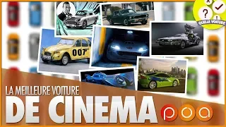 QUELLE EST LA  MEILLEURE VOITURE DE FILM ?